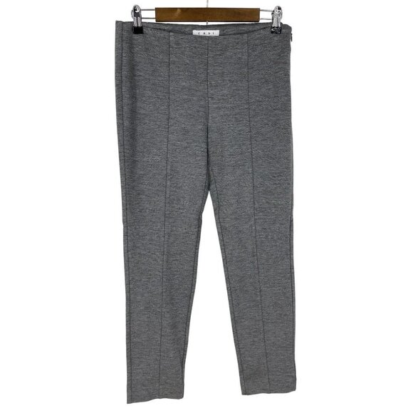 CAbi #814 Side Entry Trouser Newport Ponte Slim Pants Size 6 - Picture 1 of 9